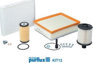 Purflux KIT12 - Filtersats www.parts5.com