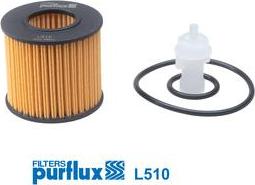 Purflux L510 - Oil Filter www.parts5.com
