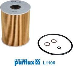 Purflux L1106 - Oil Filter www.parts5.com