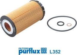 Purflux L352 - Oil Filter www.parts5.com