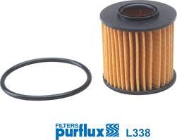 Purflux L338 - Oil Filter www.parts5.com