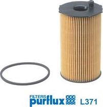 Purflux L371 - Oil Filter www.parts5.com