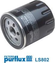 Purflux LS802 - Oil Filter www.parts5.com