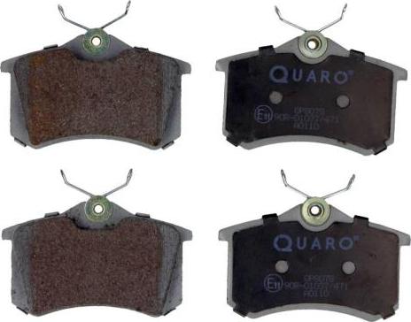 QUARO QP8078 - Brake Pad Set, disc brake www.parts5.com