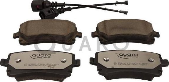 QUARO QP8823C - Brake Pad Set, disc brake www.parts5.com