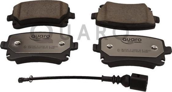 QUARO QP2724C - Brake Pad Set, disc brake www.parts5.com