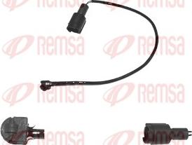 Remsa 0010.20 - Warning Contact, brake pad wear www.parts5.com