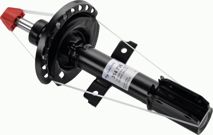 SACHS 314 736 - Shock Absorber www.parts5.com