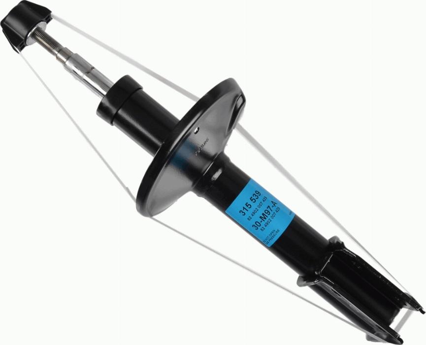 SACHS 315 539 - Shock Absorber www.parts5.com