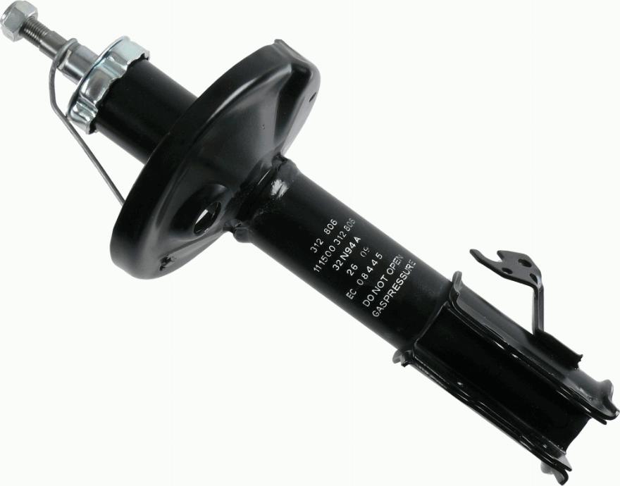SACHS 312 806 - Shock Absorber www.parts5.com