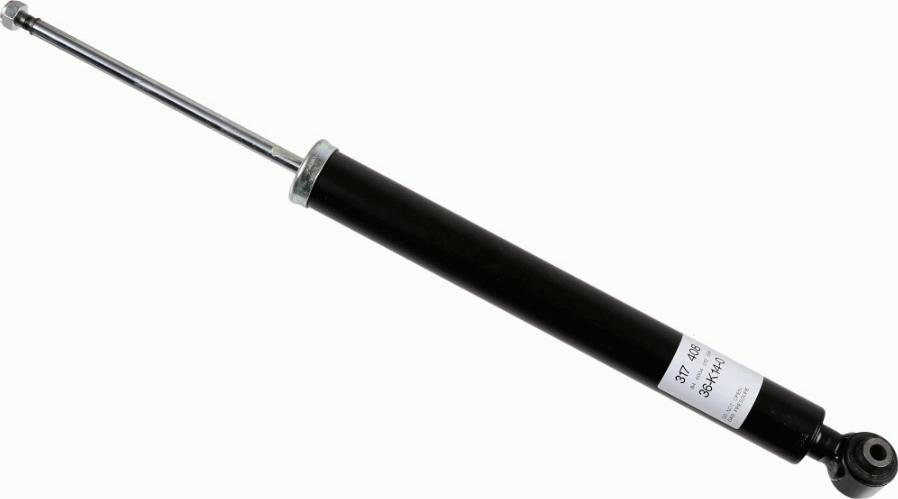 SACHS 317 408 - Shock Absorber www.parts5.com