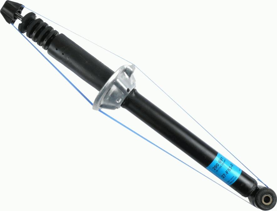 SACHS 290 691 - Shock Absorber www.parts5.com