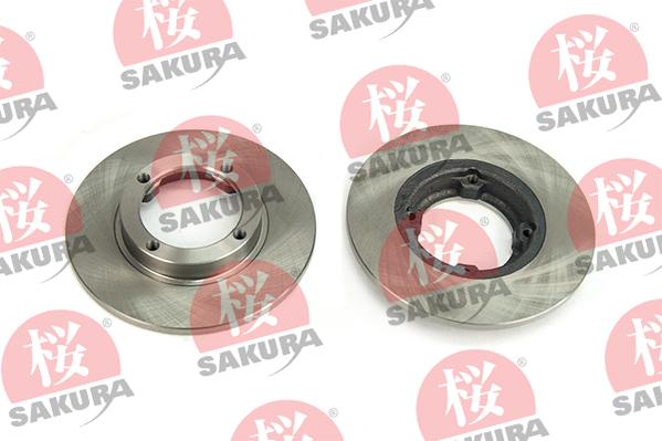 SAKURA 604-00-7010 - Brake Disc www.parts5.com