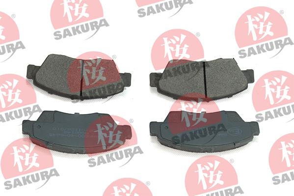 SAKURA 600-40-6645 - Brake Pad Set, disc brake www.parts5.com