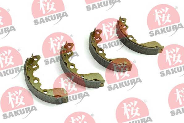 SAKURA 602-80-7060 - Brake Shoe Set www.parts5.com