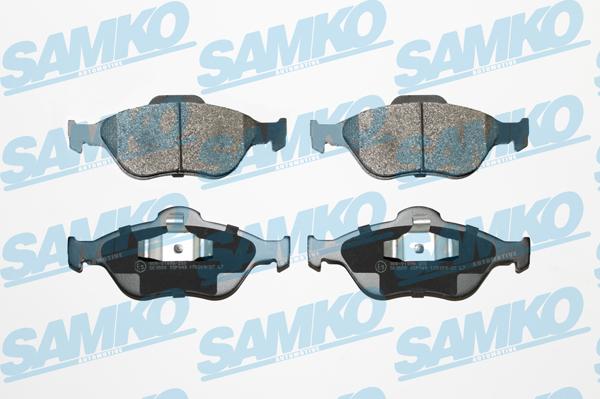 Samko 5SP949 - Brake Pad Set, disc brake www.parts5.com
