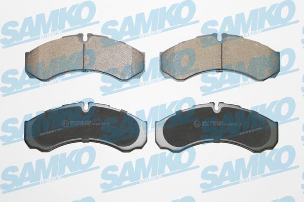 Samko 5SP955 - Brake Pad Set, disc brake www.parts5.com