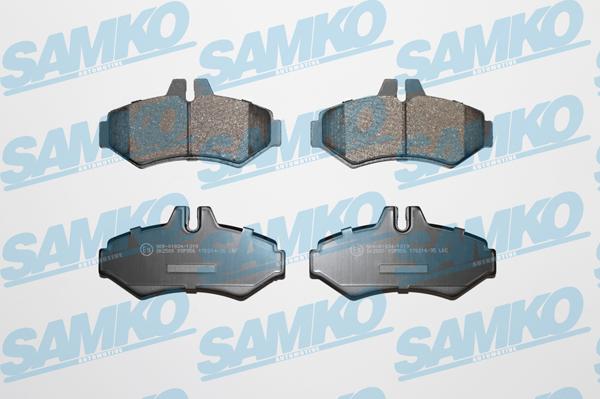 Samko 5SP956 - Brake Pad Set, disc brake www.parts5.com