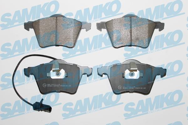 Samko 5SP982 - Brake Pad Set, disc brake www.parts5.com