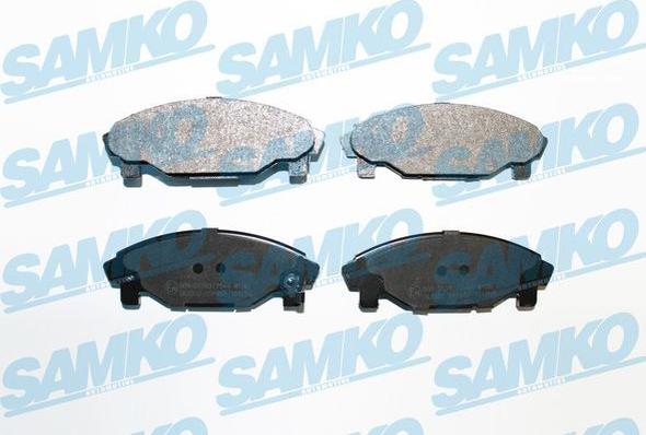 Samko 5SP457 - Brake Pad Set, disc brake www.parts5.com