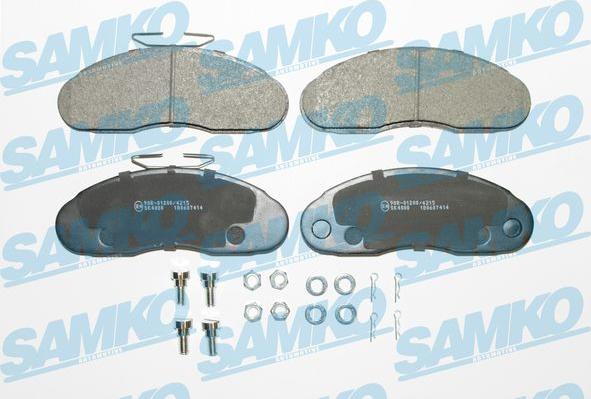 Samko 5SP414 - Brake Pad Set, disc brake www.parts5.com
