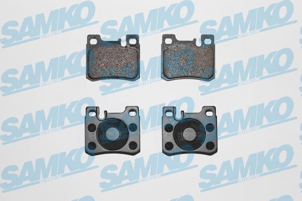 Samko 5SP485 - Brake Pad Set, disc brake www.parts5.com