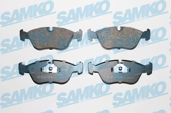 Samko 5SP436 - Brake Pad Set, disc brake www.parts5.com