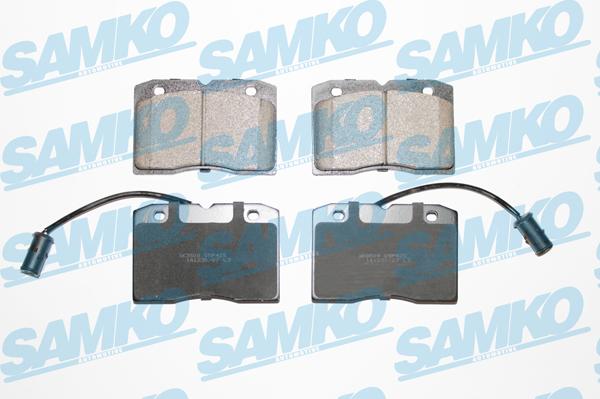Samko 5SP425 - Brake Pad Set, disc brake www.parts5.com