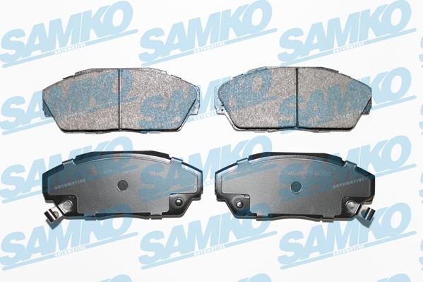 Samko 5SP555 - Brake Pad Set, disc brake www.parts5.com