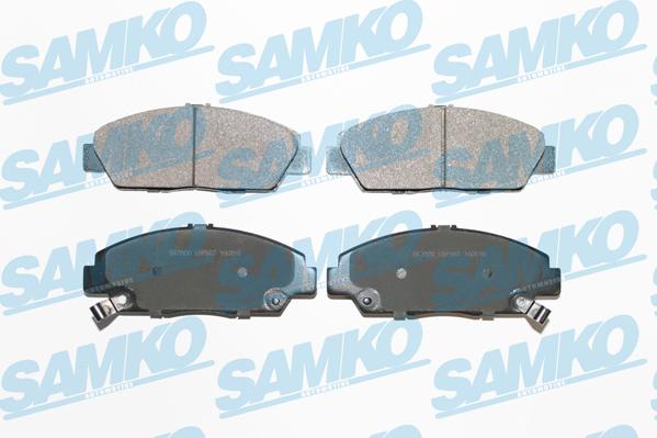 Samko 5SP567 - Brake Pad Set, disc brake www.parts5.com