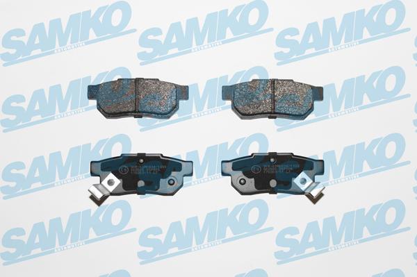 Samko 5SP506 - Brake Pad Set, disc brake www.parts5.com