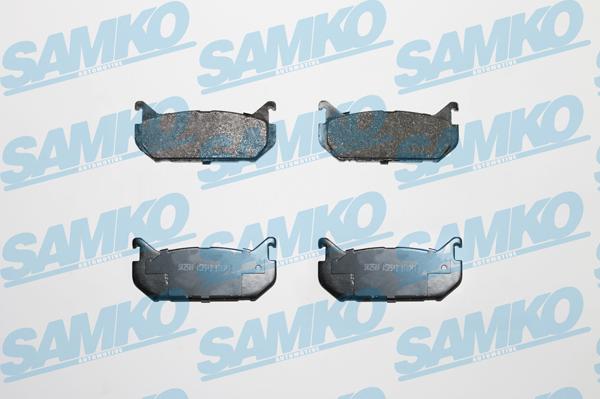 Samko 5SP512 - Brake Pad Set, disc brake www.parts5.com