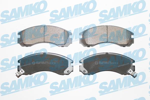 Samko 5SP578 - Brake Pad Set, disc brake www.parts5.com