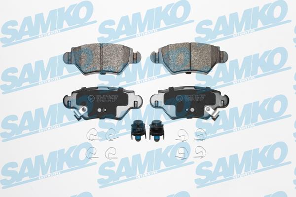 Samko 5SP699 - Brake Pad Set, disc brake www.parts5.com