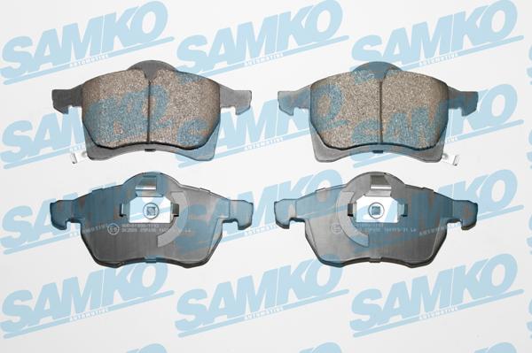 Samko 5SP690 - Brake Pad Set, disc brake www.parts5.com
