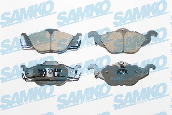 Samko 5SP698 - Brake Pad Set, disc brake www.parts5.com