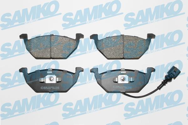 Samko 5SP692 - Brake Pad Set, disc brake www.parts5.com