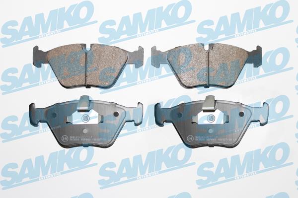Samko 5SP649 - Brake Pad Set, disc brake www.parts5.com