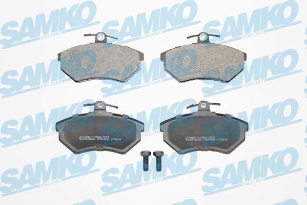 Samko 5SP600 - Brake Pad Set, disc brake www.parts5.com