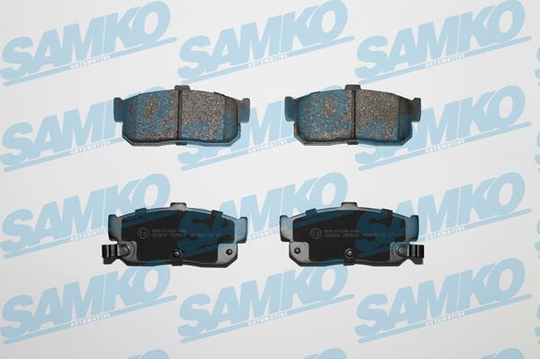 Samko 5SP602 - Тормозные колодки, дисковые, комплект www.parts5.com