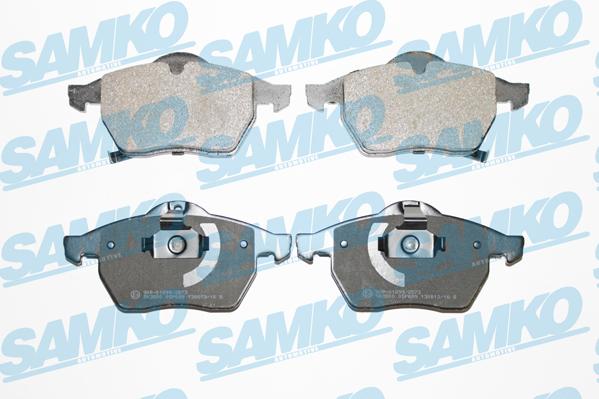 Samko 5SP689 - Brake Pad Set, disc brake www.parts5.com