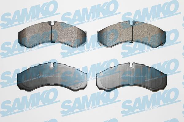 Samko 5SP684 - Brake Pad Set, disc brake www.parts5.com