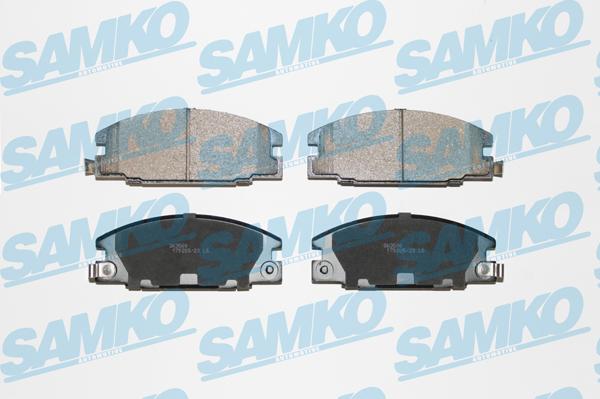 Samko 5SP685 - Brake Pad Set, disc brake www.parts5.com