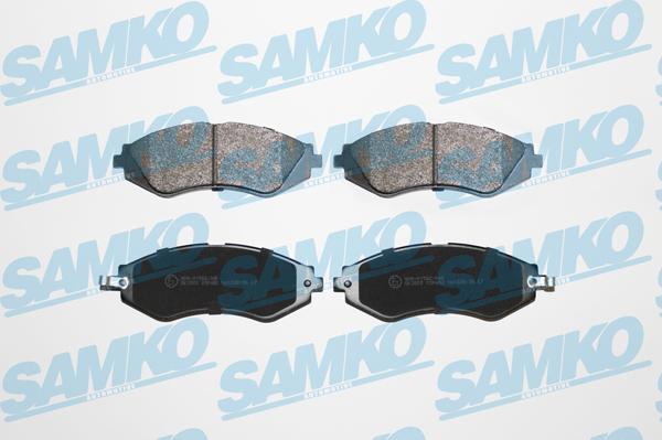 Samko 5SP682 - Brake Pad Set, disc brake www.parts5.com