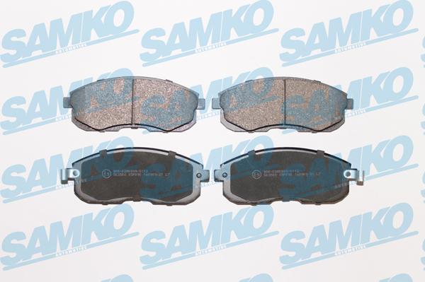 Samko 5SP090 - Brake Pad Set, disc brake www.parts5.com