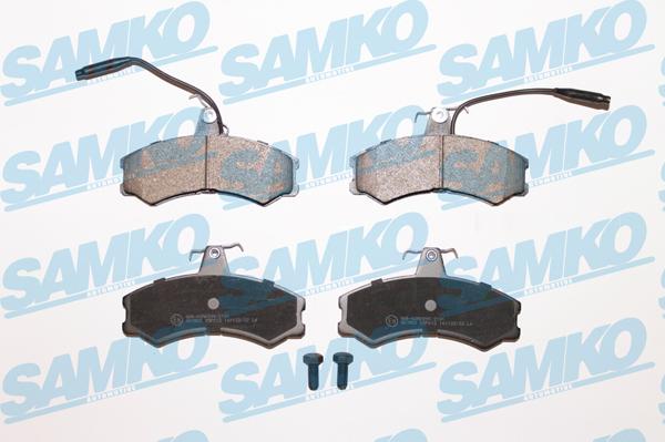 Samko 5SP012 - Brake Pad Set, disc brake www.parts5.com