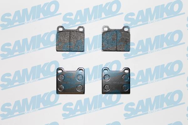 Samko 5SP024 - Brake Pad Set, disc brake www.parts5.com