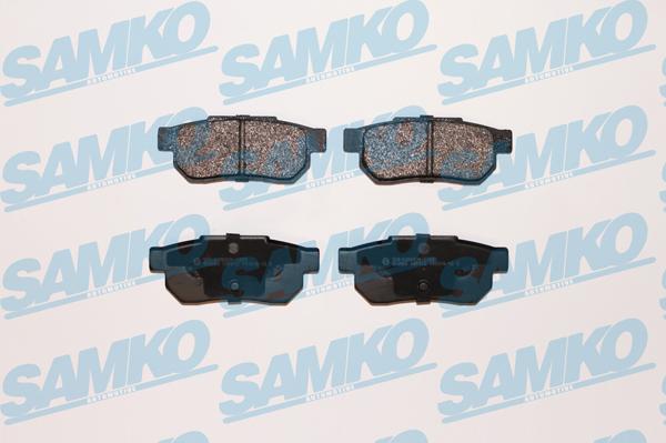 Samko 5SP072 - Brake Pad Set, disc brake www.parts5.com