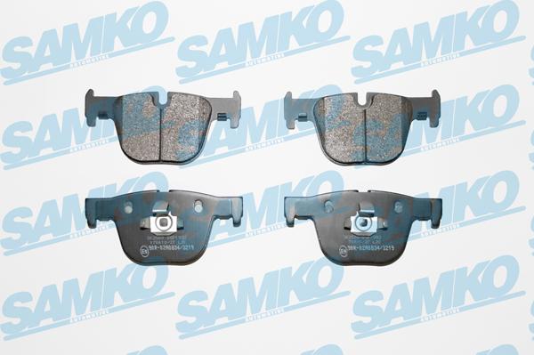 Samko 5SP1993 - Brake Pad Set, disc brake www.parts5.com