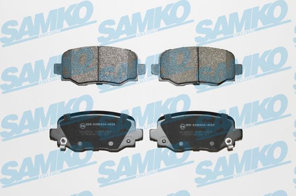 Samko 5SP1954 - Brake Pad Set, disc brake www.parts5.com